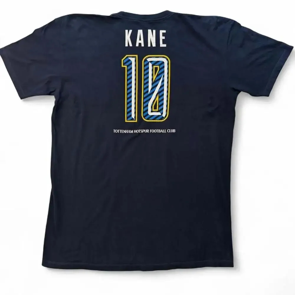 Tottenham Hotspur Harry Kane 10 T-Shirt Navy Blue XL Official Licensed Merchandi
